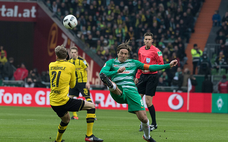 Werder unterliegt Dortmund 1:2